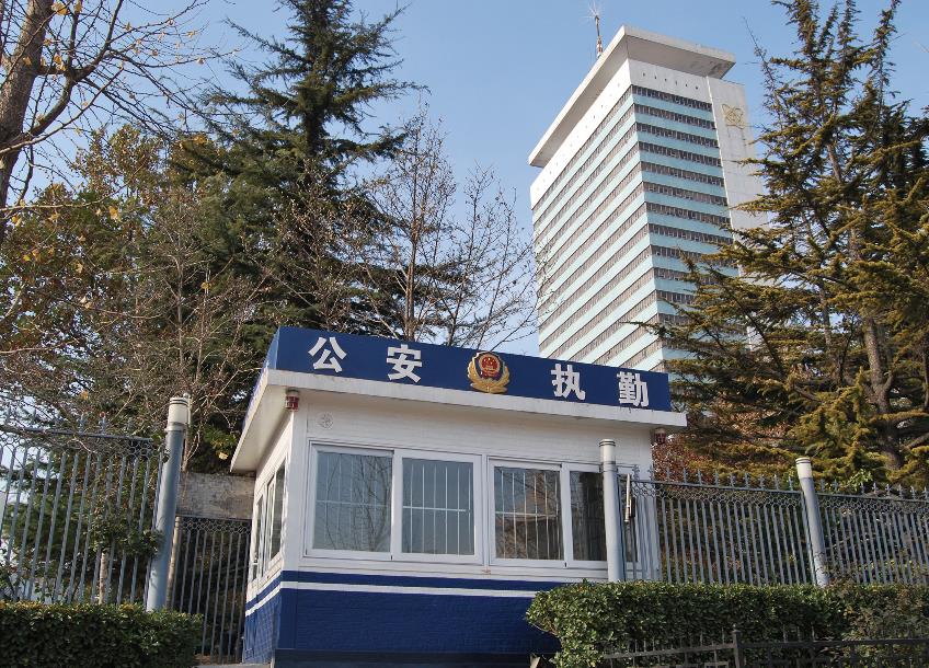 警用仿古崗亭